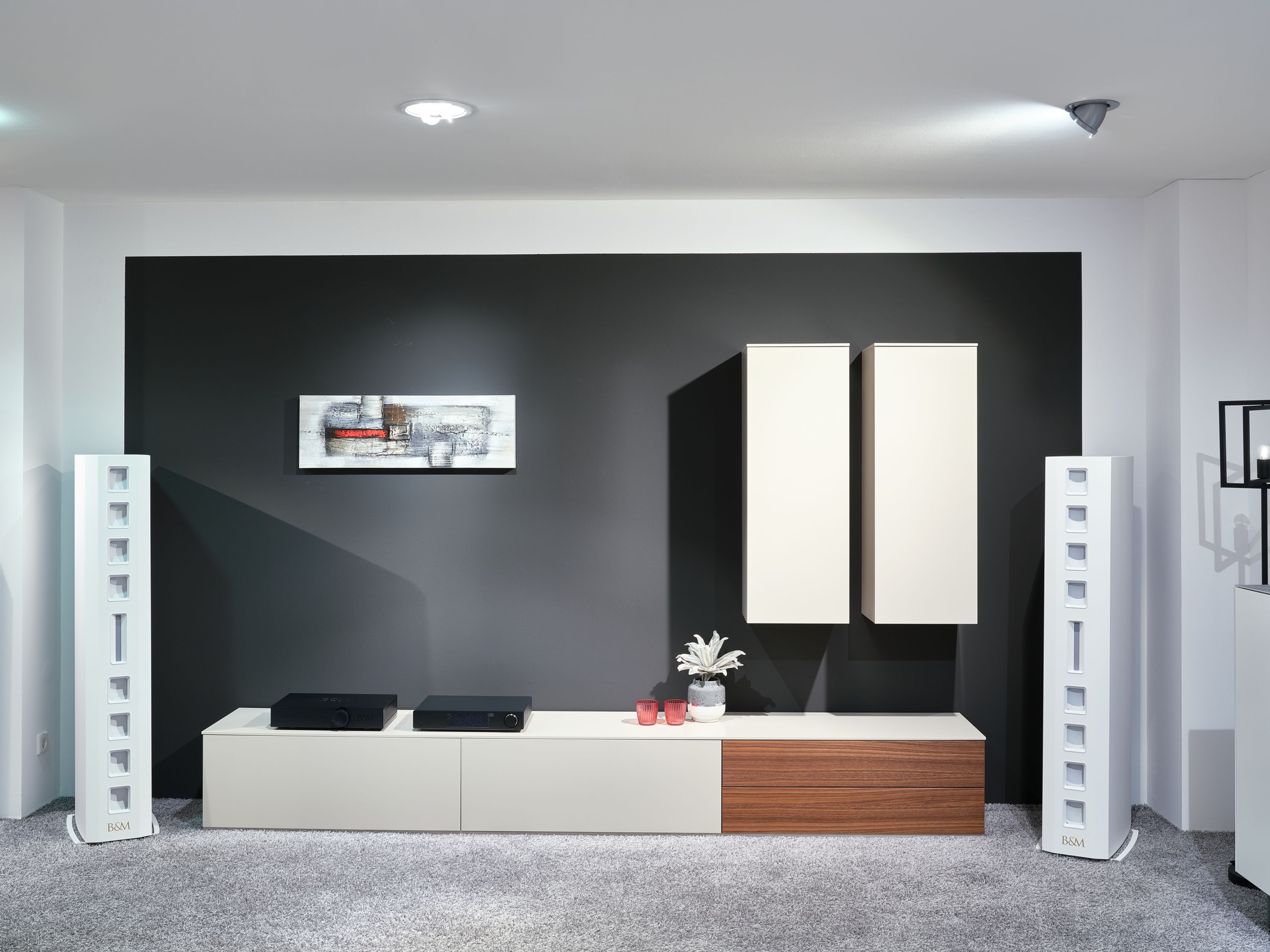 Backes & Müller Jubile Lautsprecher in stilvollem Wohnambiente